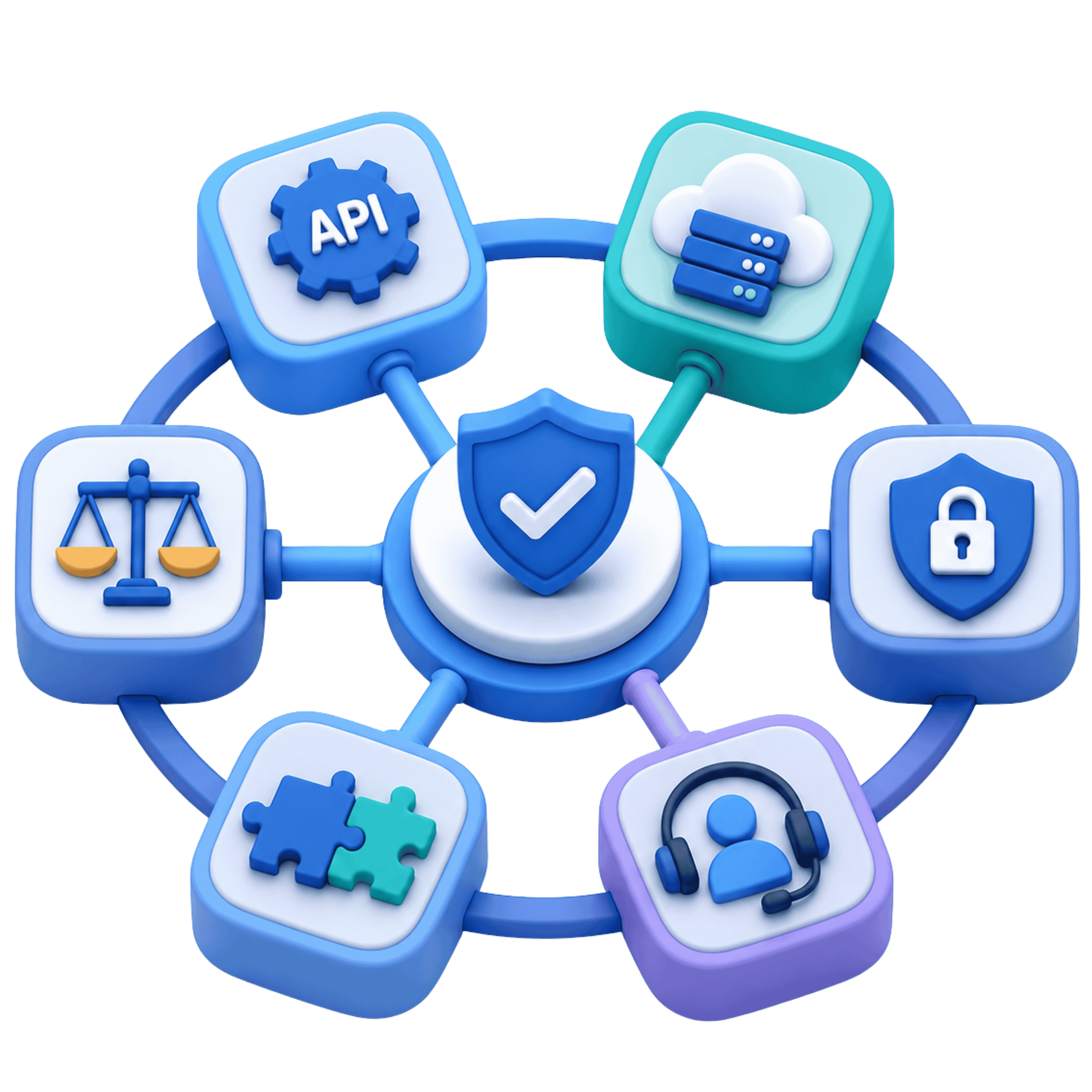 What you get that a five-vendor stack can't offer.
